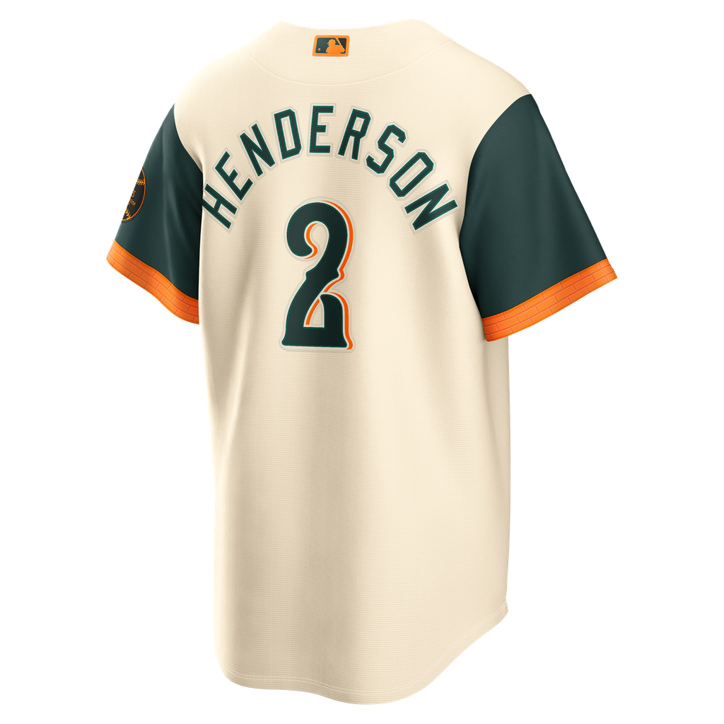 Baltimore Orioles Nike Gunnar Henderson 2026 City Connect Stadium Baseball Jersey - Cream
