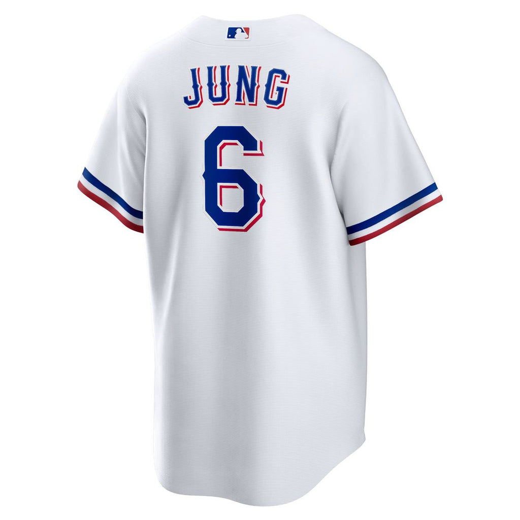 Texas Rangers Nike Josh Jung Replica Baseball Jersey - White