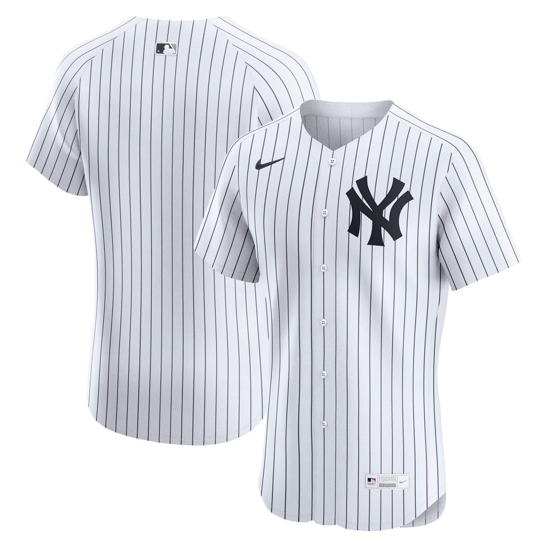 New York Yankees Nike Home Elite Baseball Jersey - White