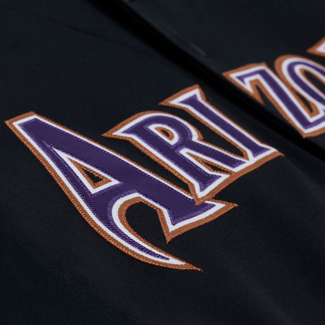 Arizona Diamondbacks Mitchell & Ness Randy Johnson 2000 Throwback Authentic Baseball Jersey - Purple
