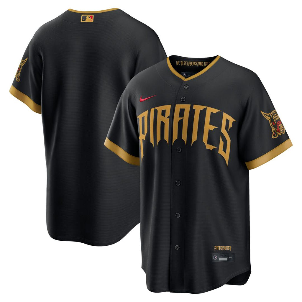 Pittsburgh Pirates Nike 2026 City Connect Stadium Baseball Jersey - Black