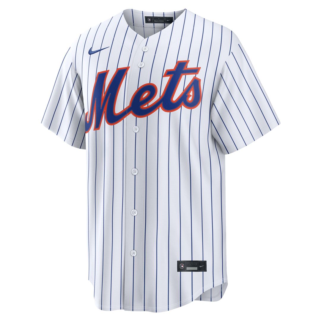 New York Mets Nike Tylor Megill Home Replica Baseball Jersey - White