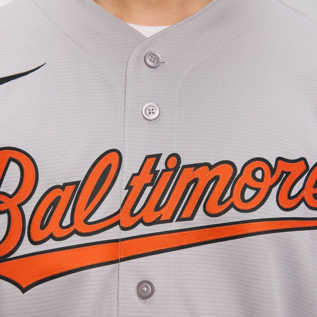Baltimore Orioles Nike Road Replica Team Baseball Jersey - Gray