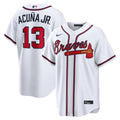 Atlanta Braves Nike Ronald Acuña Jr. Home Replica Baseball Jersey - White