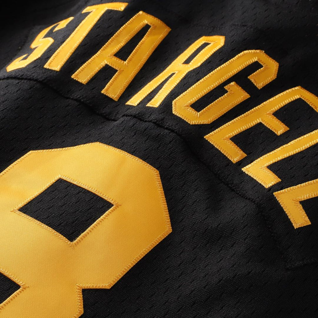 Pittsburgh Pirates Mitchell & Ness Willie Stargell Cooperstown Collection Big & Tall Mesh Batting Practice Baseball Jersey - Black