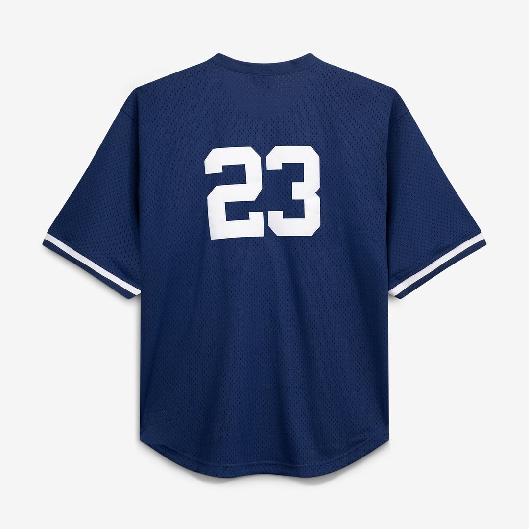 New York Yankees Mitchell & Ness Don Mattingly Cooperstown Collection Big & Tall Mesh Batting Practice Baseball Jersey - Navy