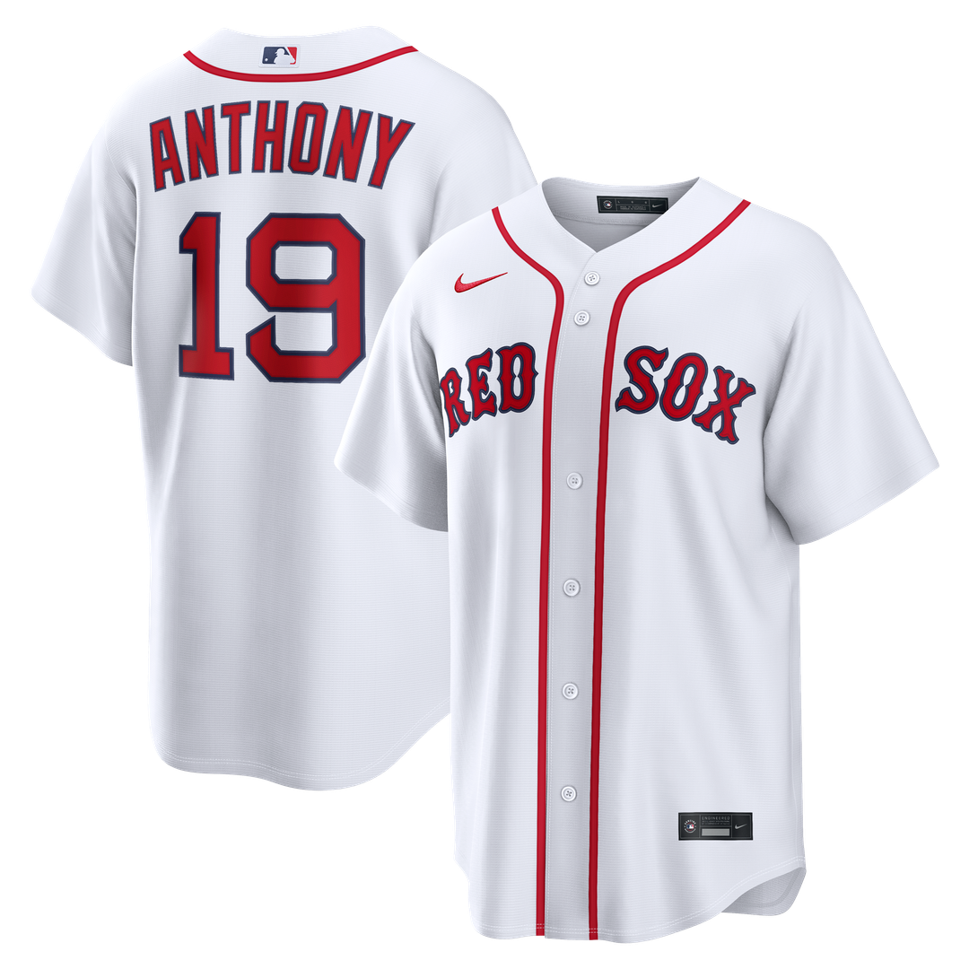 Boston Red Sox Nike Roman Anthony Home Replica Baseball Jersey - White