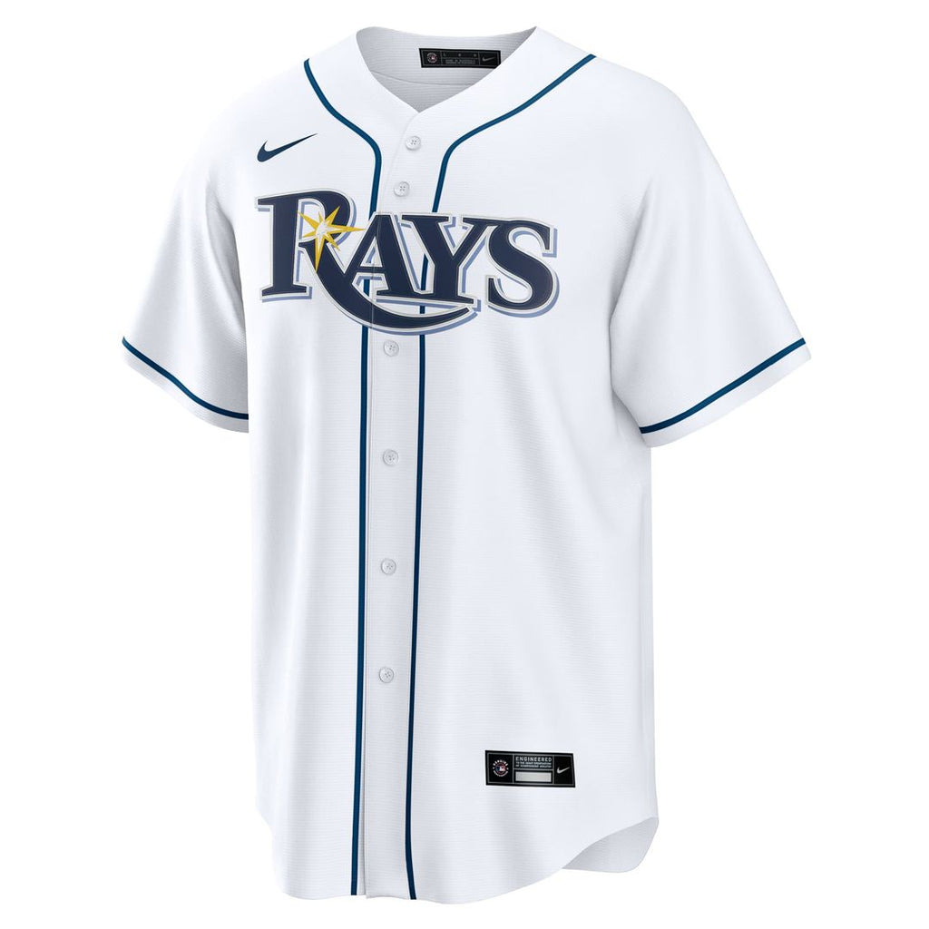 Tampa Bay Rays Nike Yandy Díaz Home Replica Baseball Jersey - White