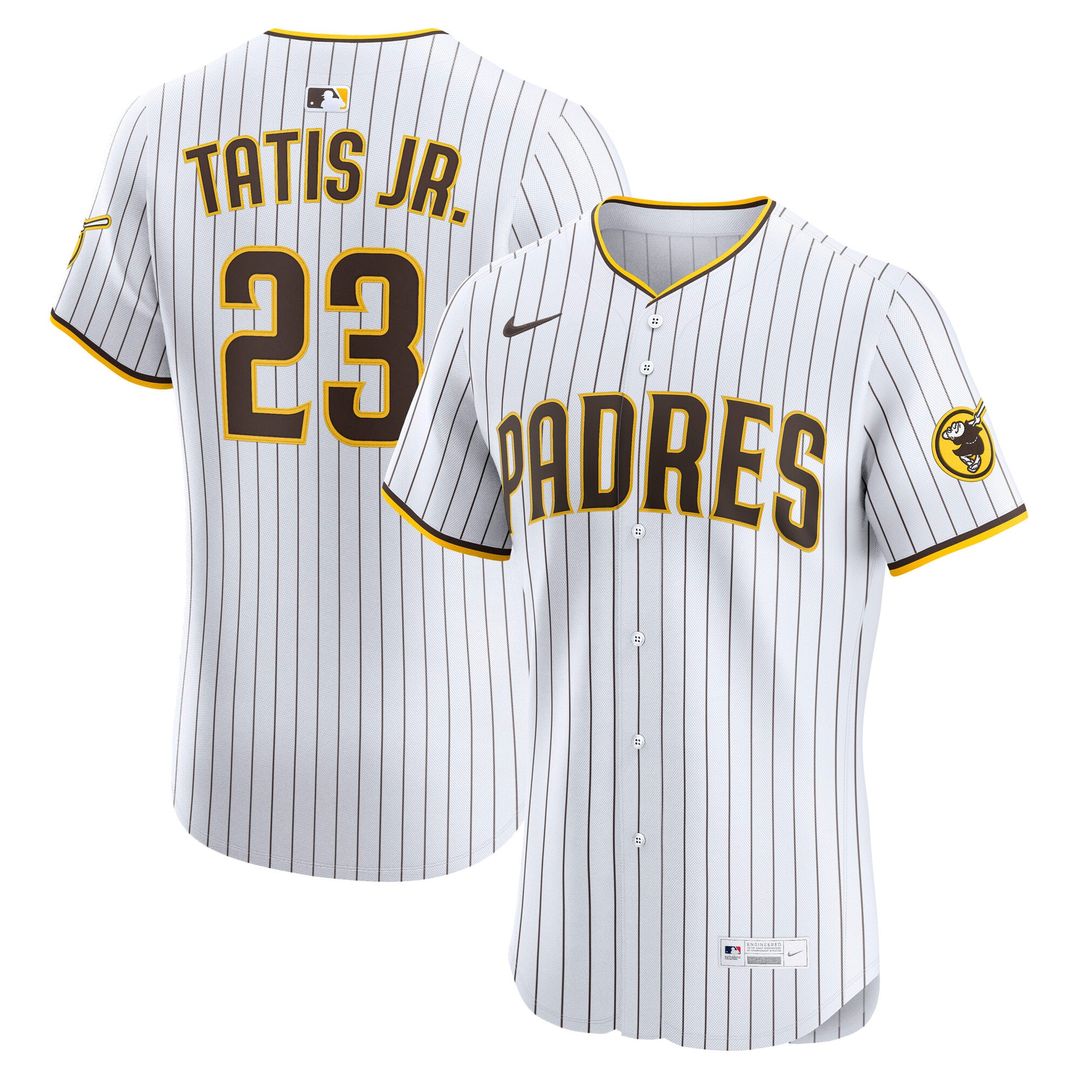 San Diego Padres Nike Fernando Tatis Jr. Home Elite Baseball Jersey - White