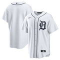 Detroit Tigers Nike Home Replica Team Baseball Jersey - White