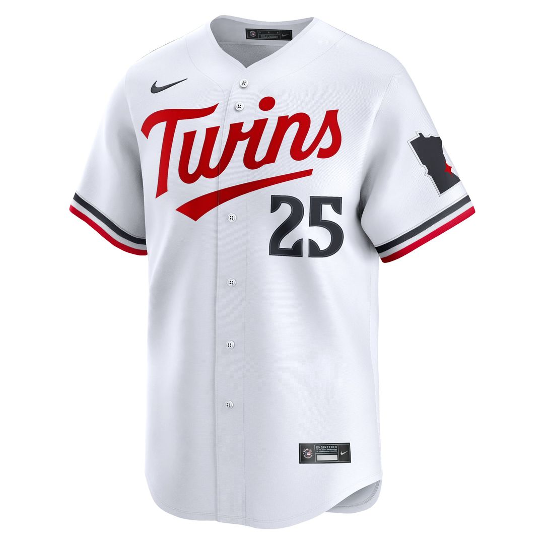 Minnesota Twins Nike Byron Buxton Home Limited Baseball Jersey - White