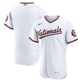 Washington Nationals Nike Home Authentic Baseball Jersey - White