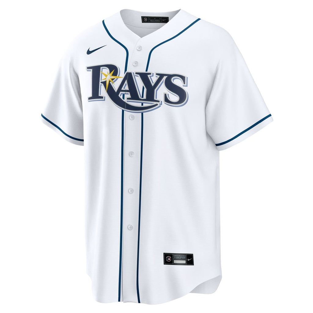 Tampa Bay Rays Nike Home Replica Baseball Jersey - White