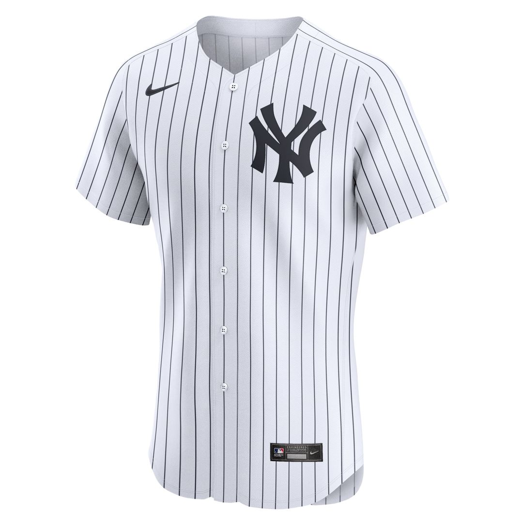 New York Yankees Nike Home Elite Baseball Jersey - White