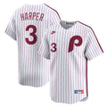 Philadelphia Phillies Nike Bryce Harper Cooperstown Collection Limited Baseball Jersey - White