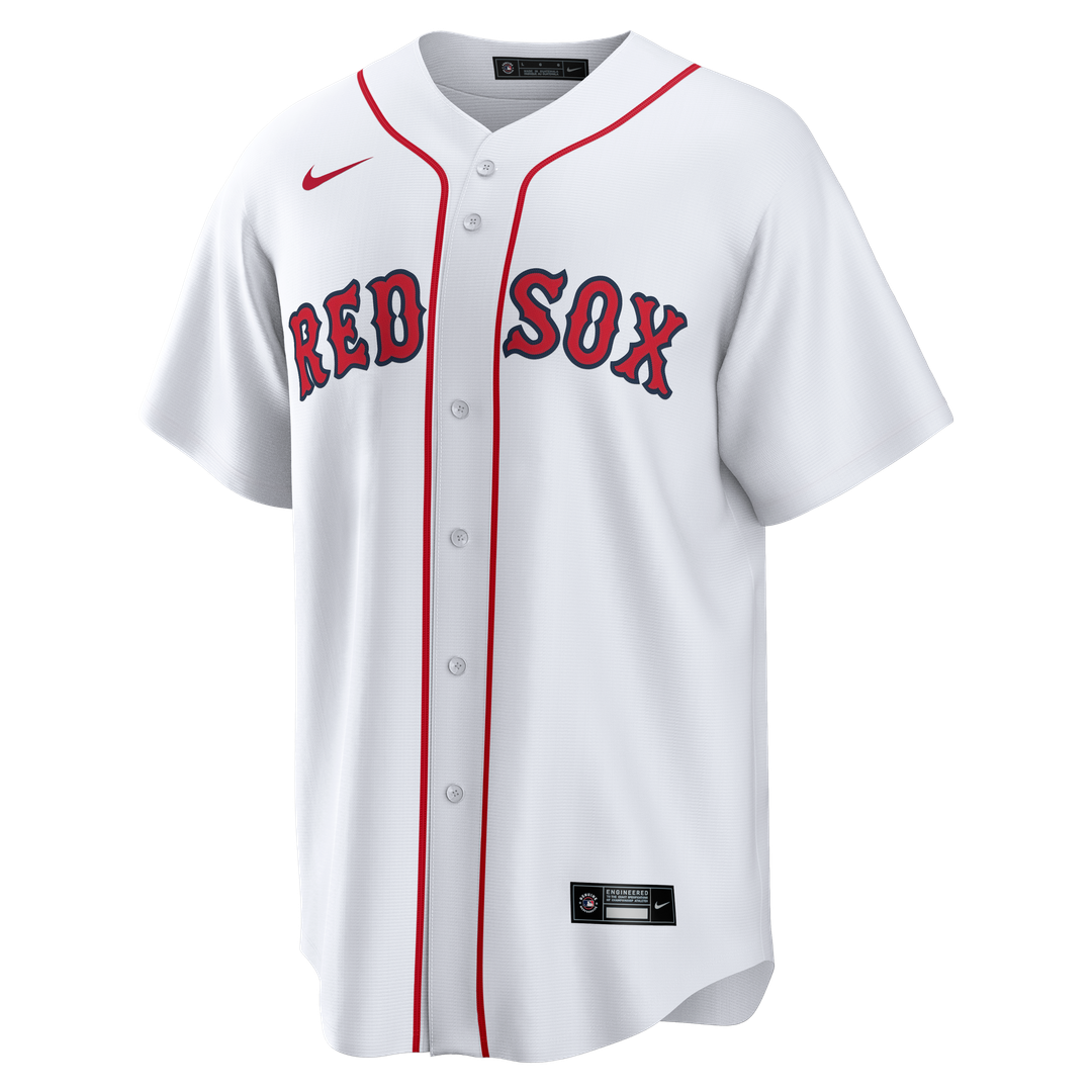 Boston Red Sox Nike Home Big & Tall Replica Baseball Jersey - White