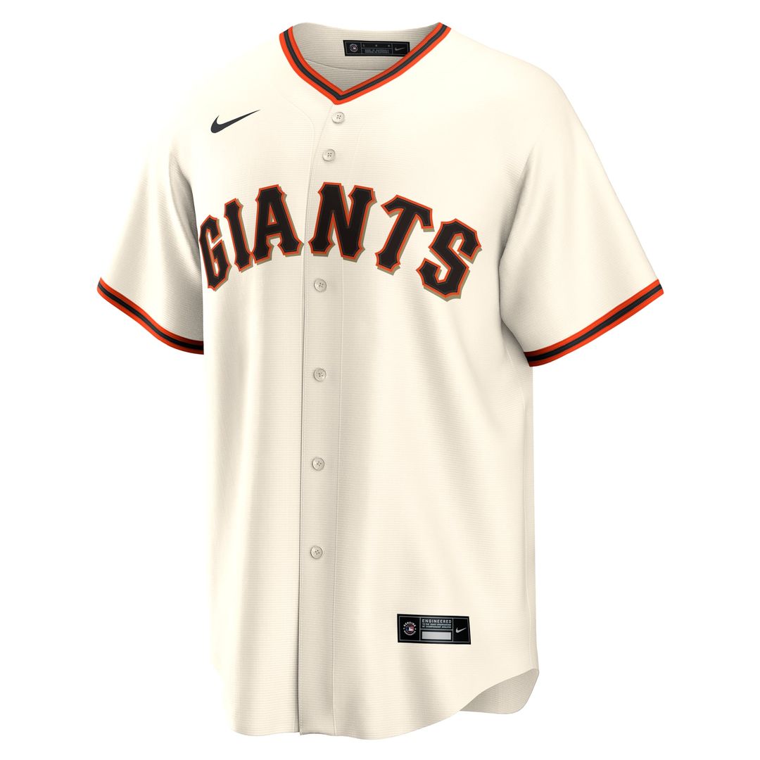 San Francisco Giants Nike Willy Adames Home Replica Baseball Jersey - Cream