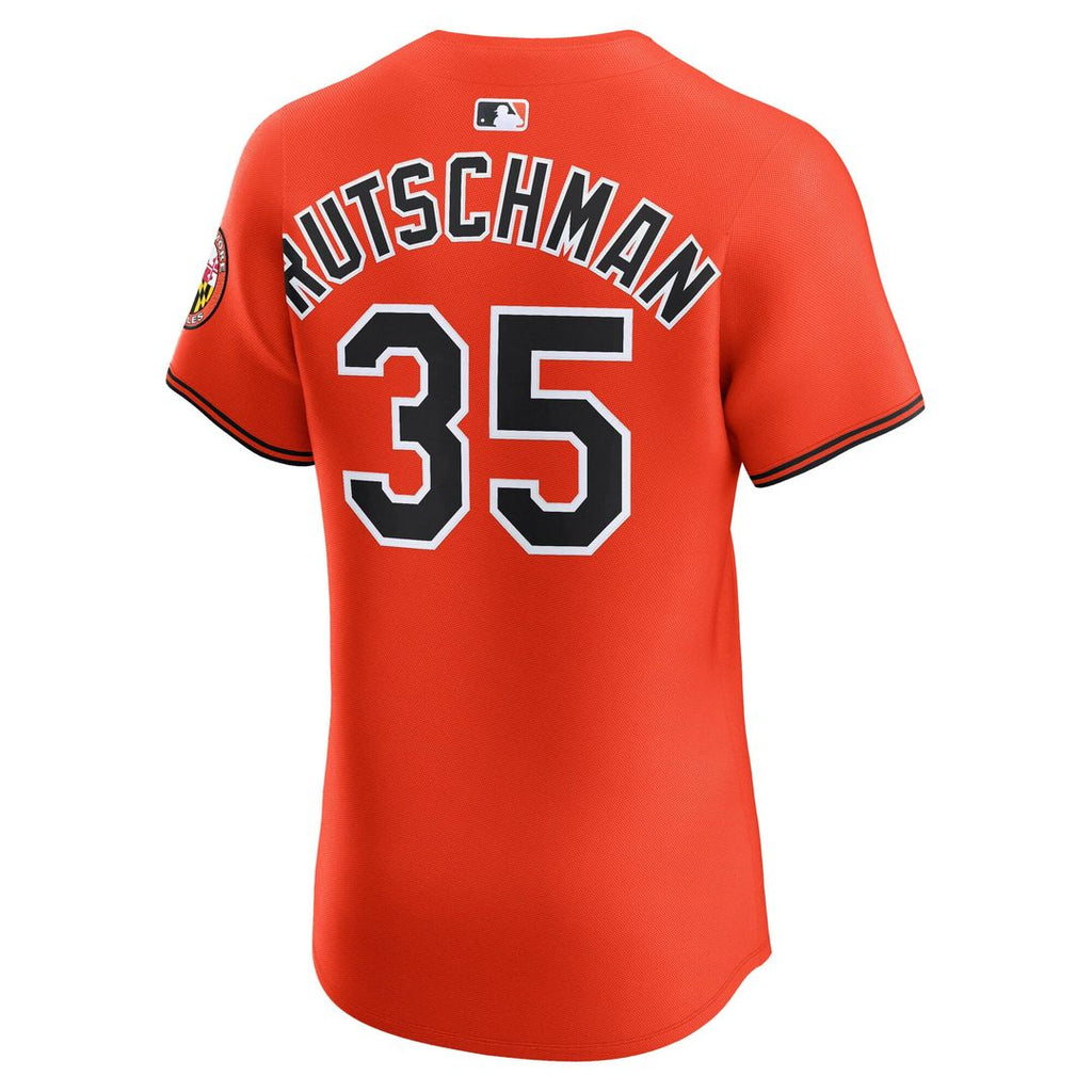 Baltimore Orioles Nike Adley Rutschman Home Elite Baseball Jersey - White
