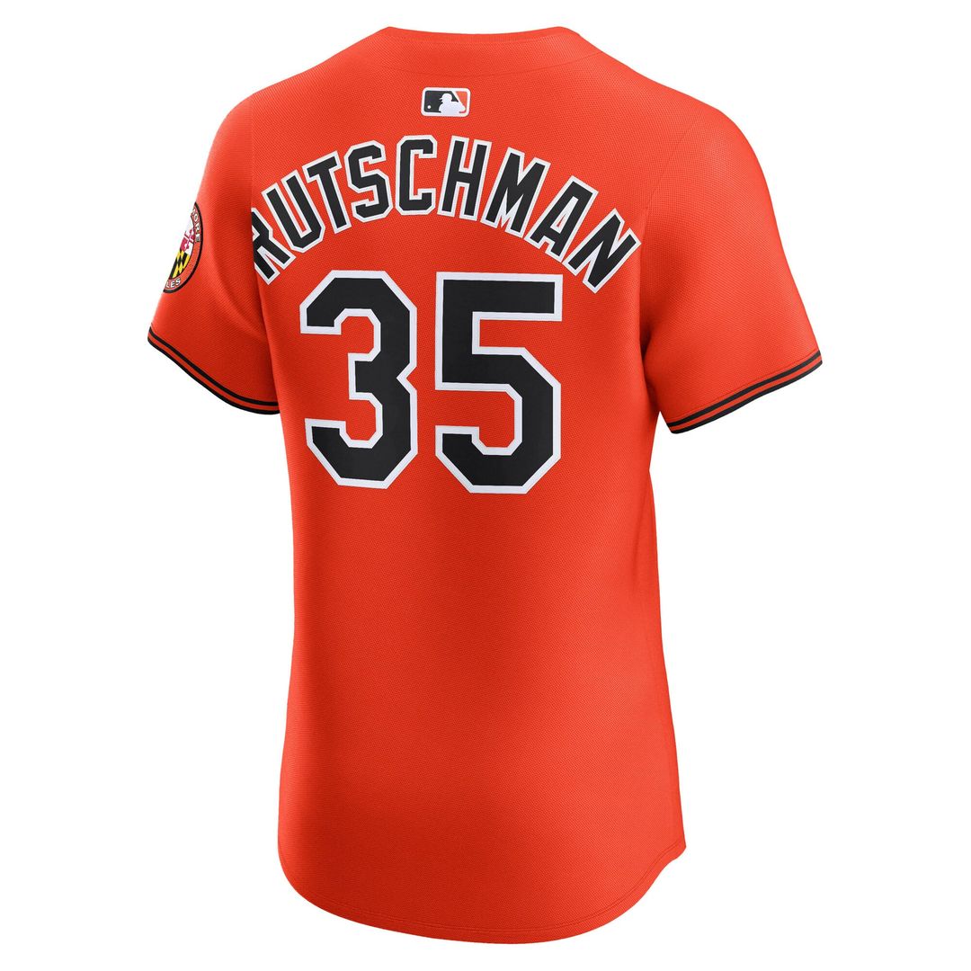 Baltimore Orioles Nike Adley Rutschman Home Elite Baseball Jersey - White