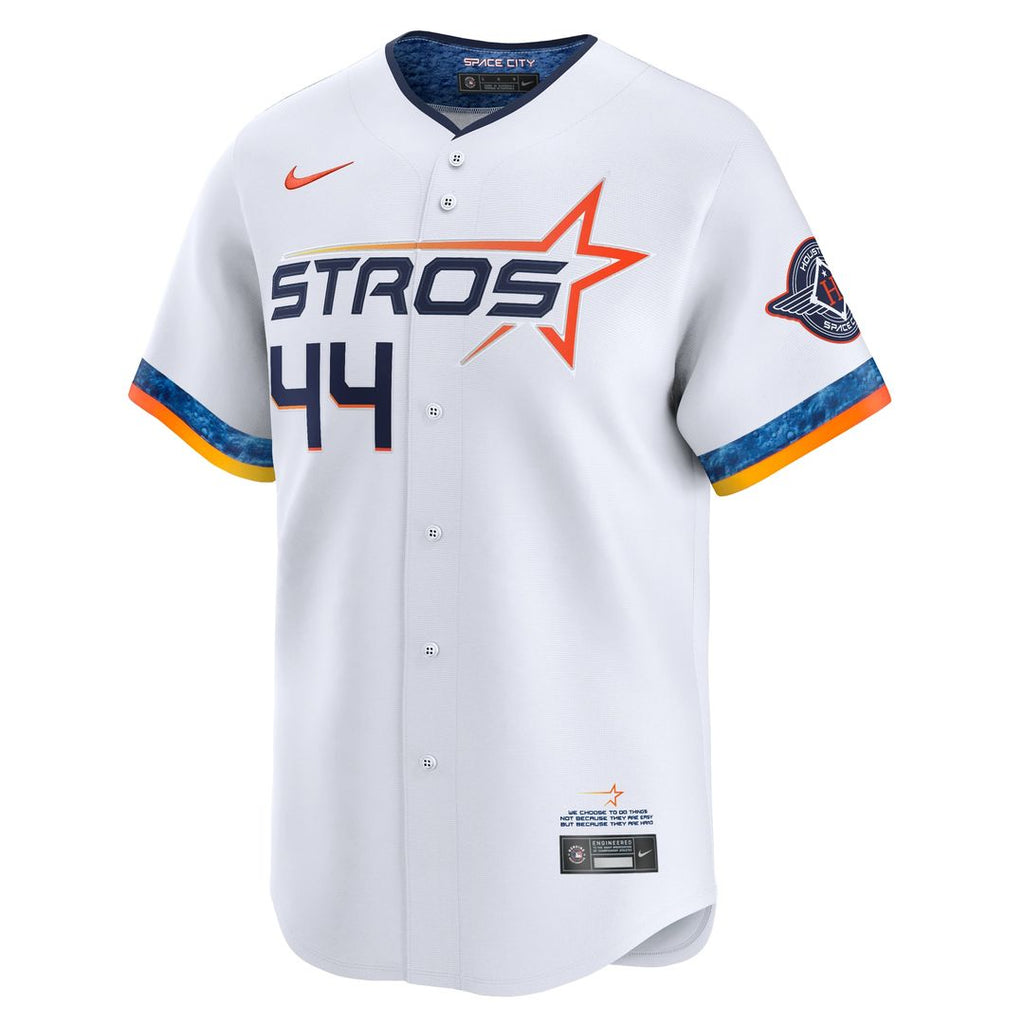 Houston Astros Nike Yordan Alvarez 2025 City Connect Limited Baseball Jersey - White