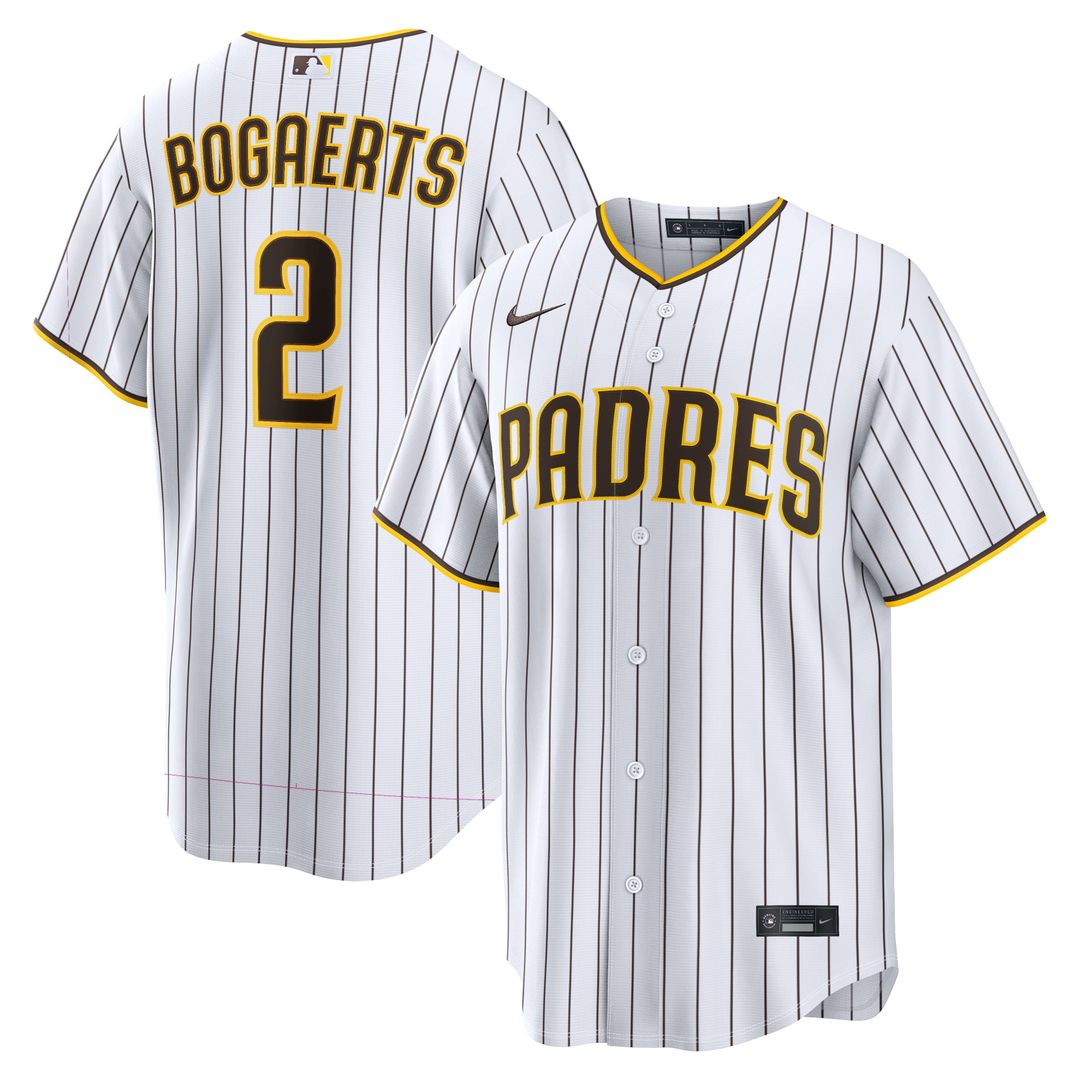 San Diego Padres Nike Xander Bogaerts Home Replica Baseball Jersey - White