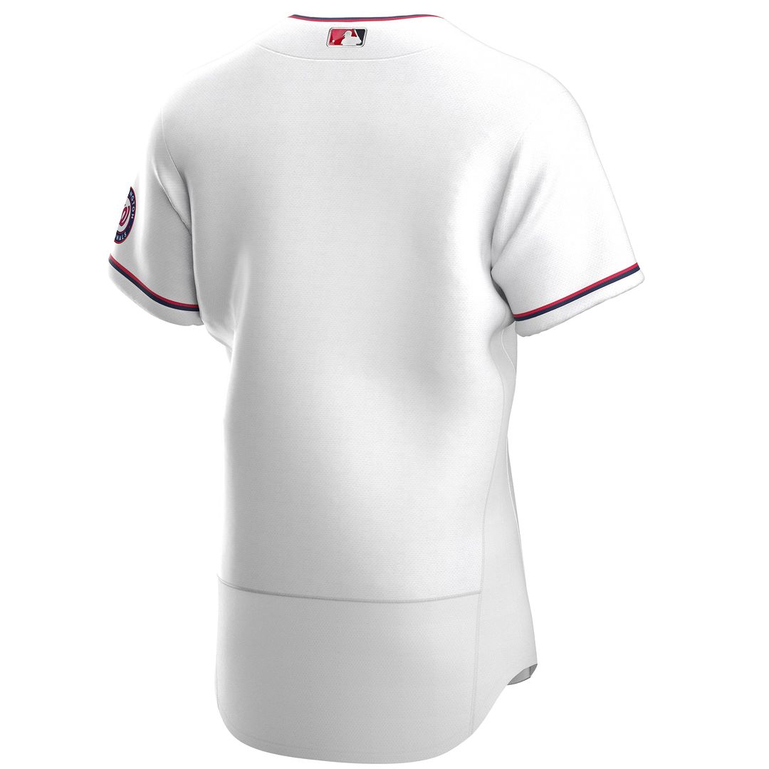 Washington Nationals Nike Alternate Authentic Team Baseball Jersey - White