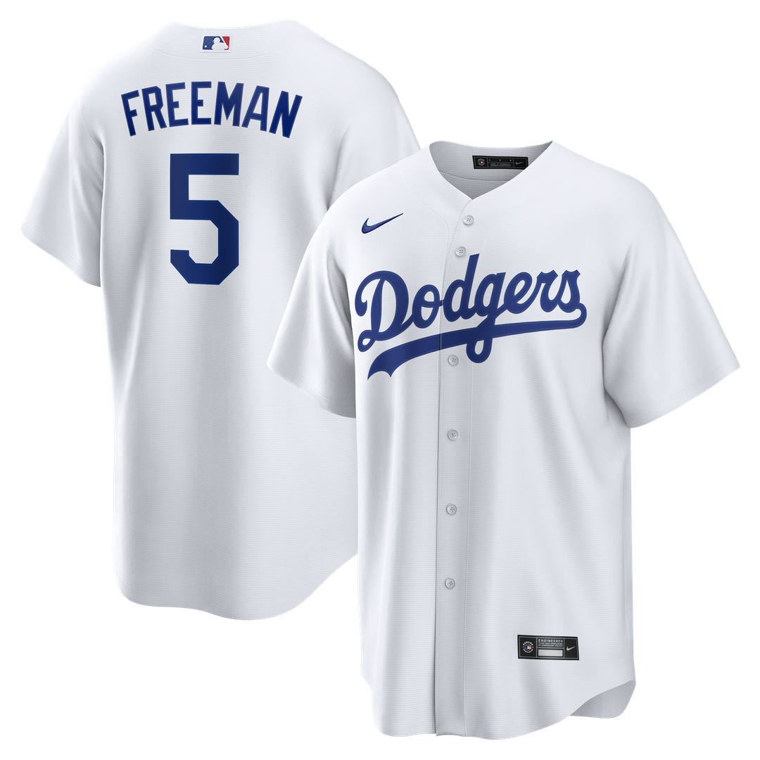 Los Angeles Dodgers Nike Freddie Freeman Home Replica Baseball Jersey - White