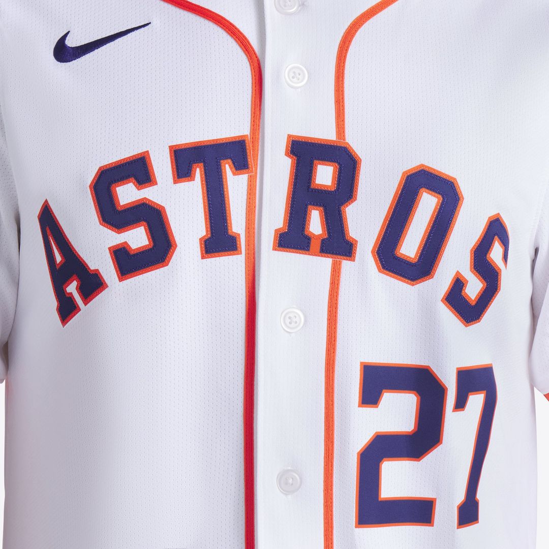 Houston Astros Nike Jose Altuve Home Limited Baseball Jersey - White