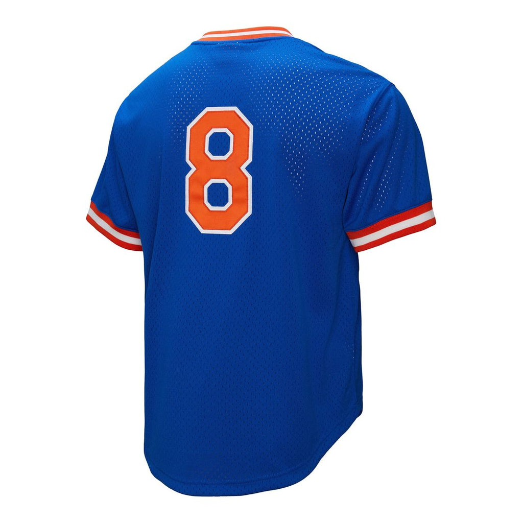 New York Mets Mitchell & Ness Gary Carter Big & Tall Cooperstown Collection Mesh Batting Practice Baseball Jersey - Royal