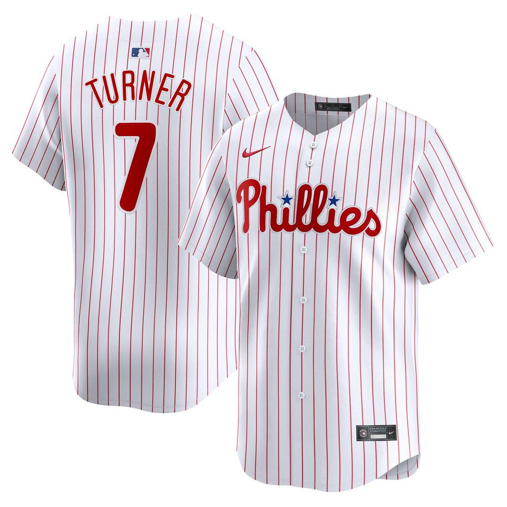 Philadelphia Phillies Nike Trea Turner Home Limited Baseball Jersey - White