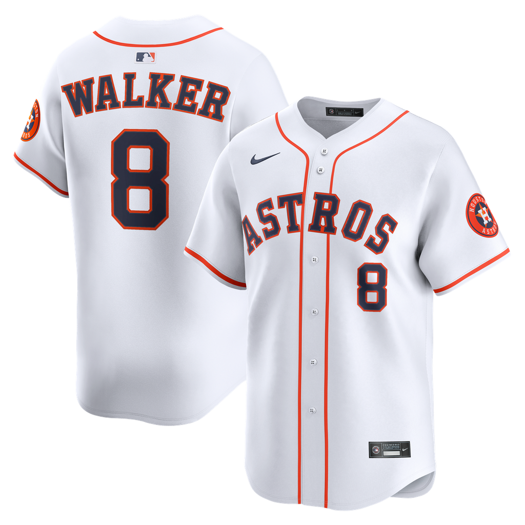 Houston Astros Nike Christian Walker Home Limited Baseball Jersey - White
