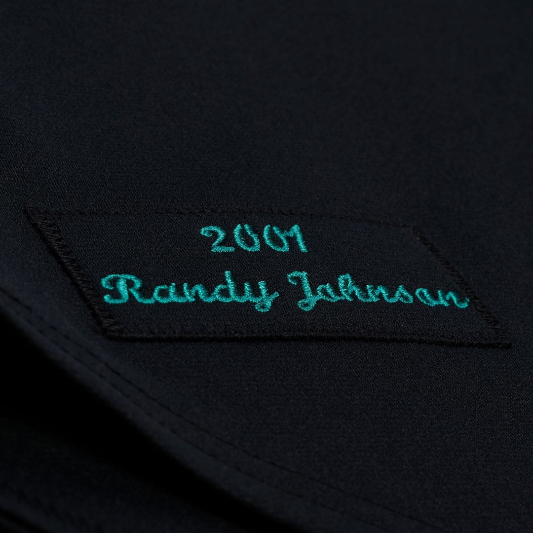 Arizona Diamondbacks Mitchell & Ness Randy Johnson 2000 Throwback Authentic Baseball Jersey - Purple
