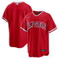 Los Angeles Angels Nike Alternate Replica Baseball Jersey - Red