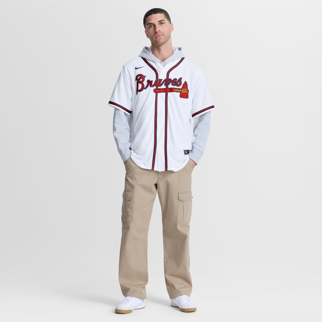 Atlanta Braves Nike Mauricio Dubón Home Replica Baseball Jersey - White