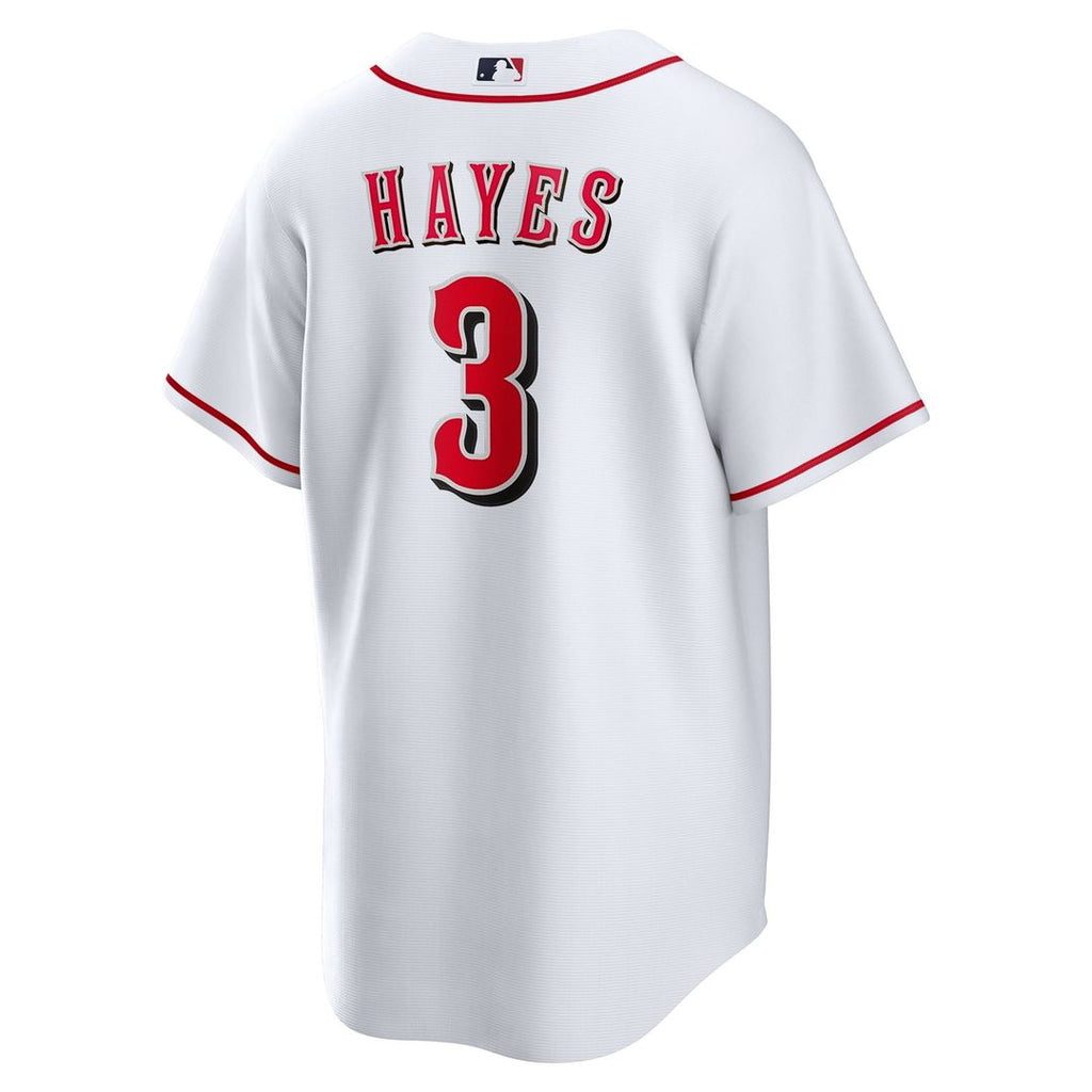 Cincinnati Reds Nike Ke'Bryan Hayes Home Replica Baseball Jersey - White