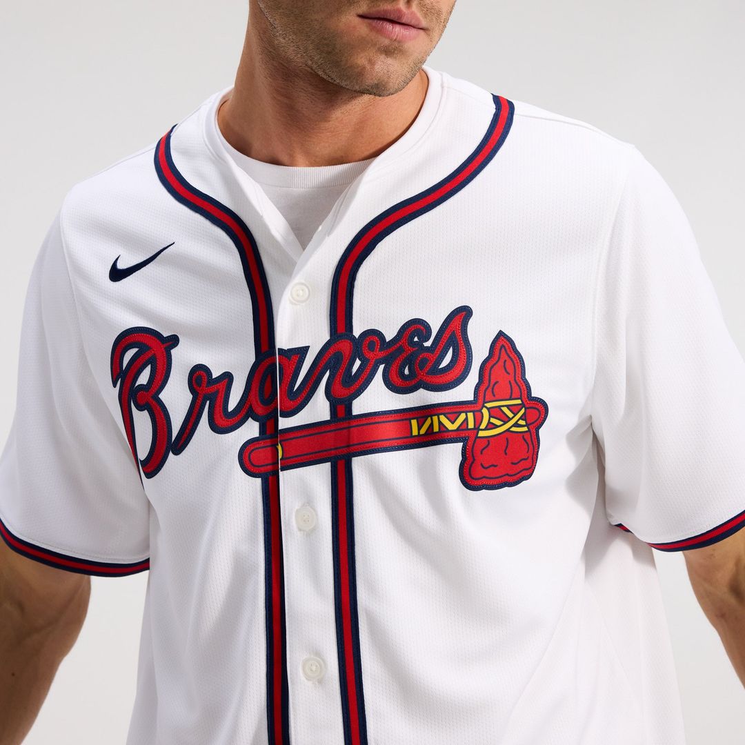 Atlanta Braves Nike Alternate Limited Baseball Jersey - Red
