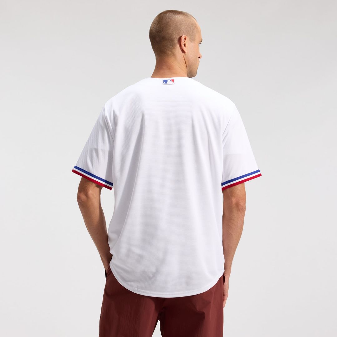 Texas Rangers Nike Home Replica Team Baseball Jersey - White