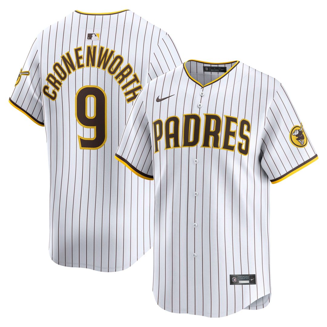 San Diego Padres Nike Jake Cronenworth Home Limited Baseball Jersey - White