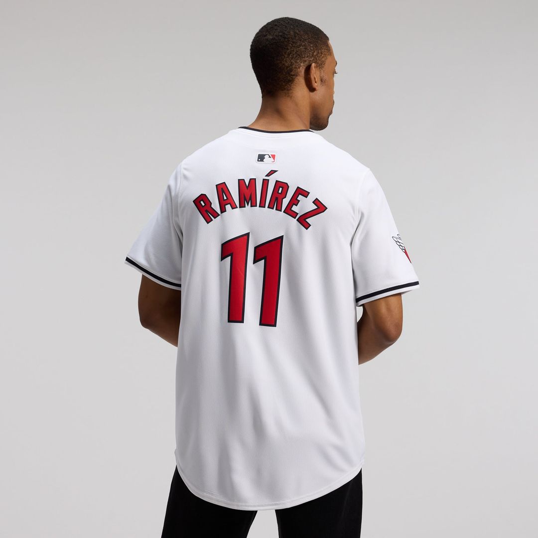 Cleveland Guardians Nike Jose Ramirez Home Limited Baseball Jersey - White