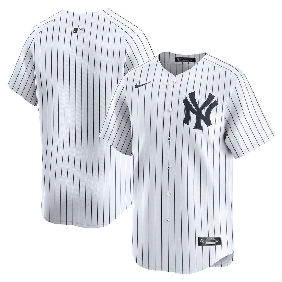 New York Yankees Nike Home Limited Baseball Jersey - White