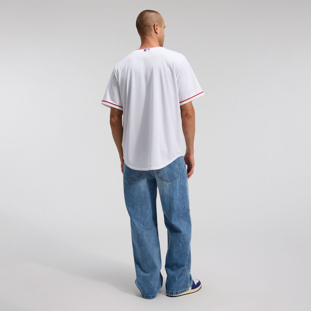 Los Angeles Angels Nike Home Replica Team Baseball Jersey - White