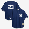 New York Yankees Mitchell & Ness Don Mattingly Cooperstown Collection Big & Tall Mesh Batting Practice Baseball Jersey - Navy