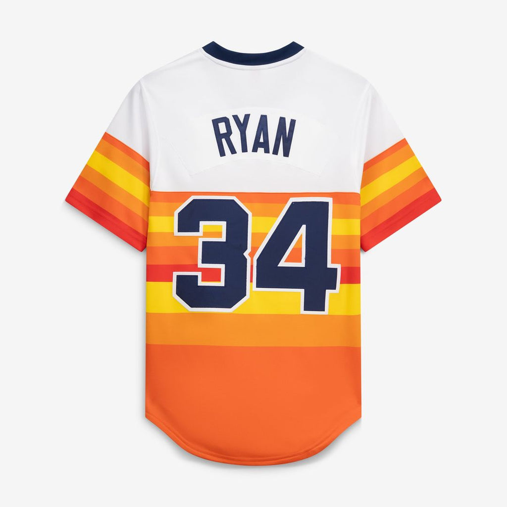 Houston Astros Mitchell & Ness Nolan Ryan Throwback Authentic Baseball Jersey - White