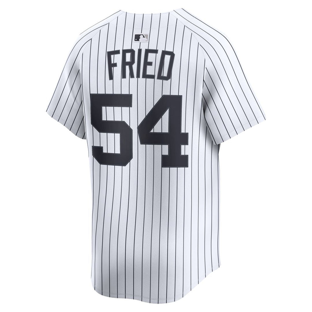 New York Yankees Nike Max Fried Road Limited Baseball Jersey - Gray