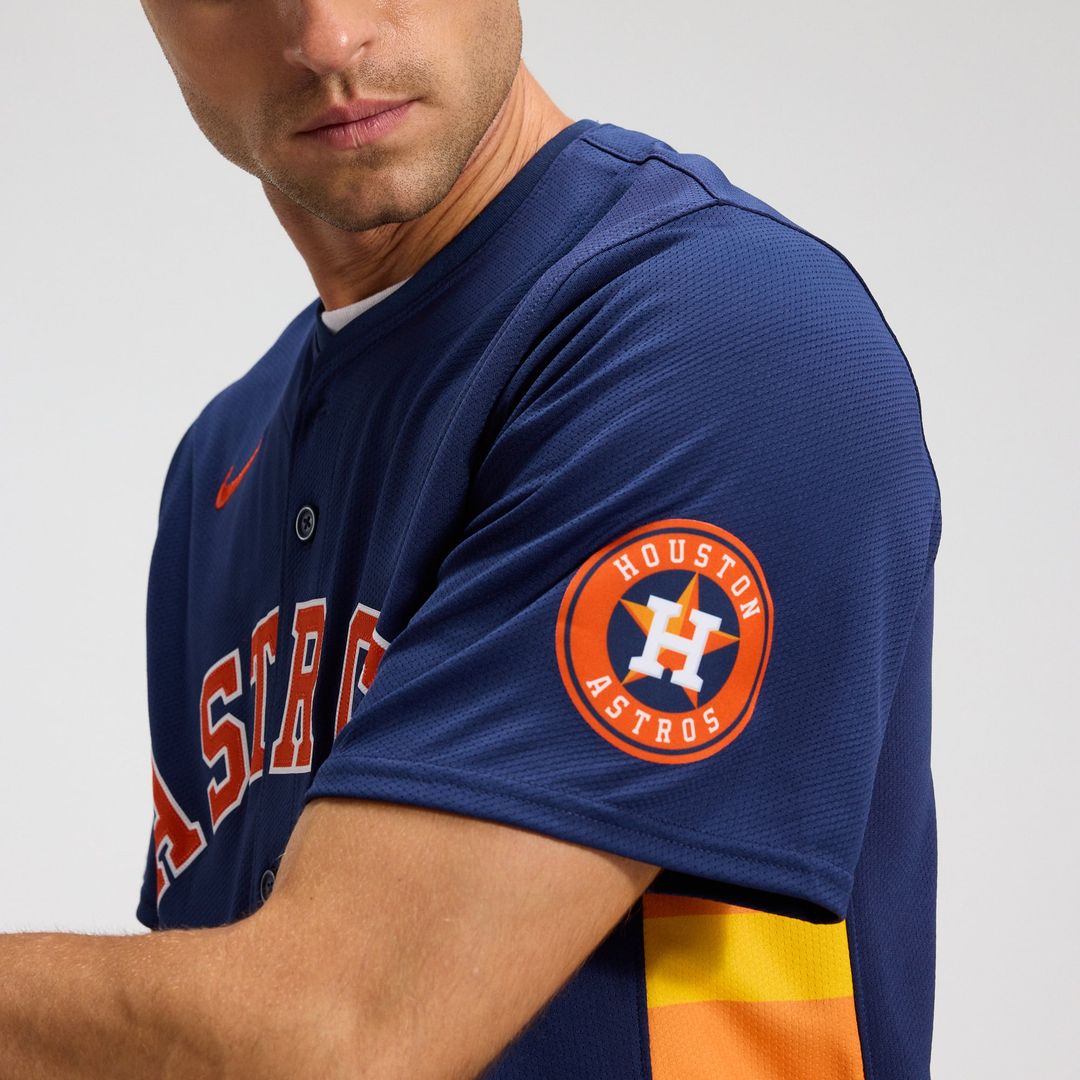 Houston Astros Nike Jose Altuve Alternate Limited Baseball Jersey - Navy