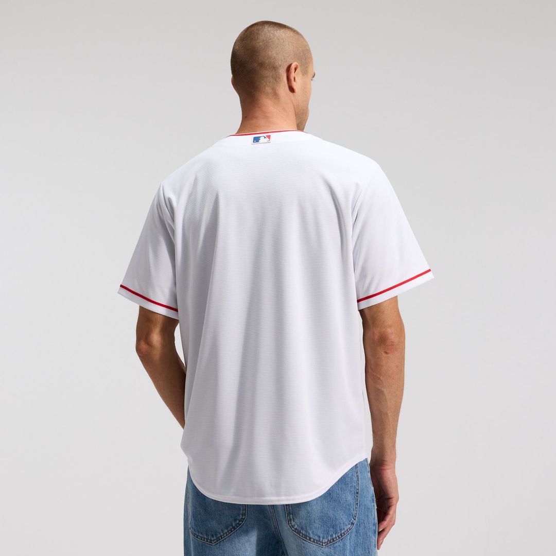 Los Angeles Angels Nike Alternate Replica Team Baseball Jersey - Red