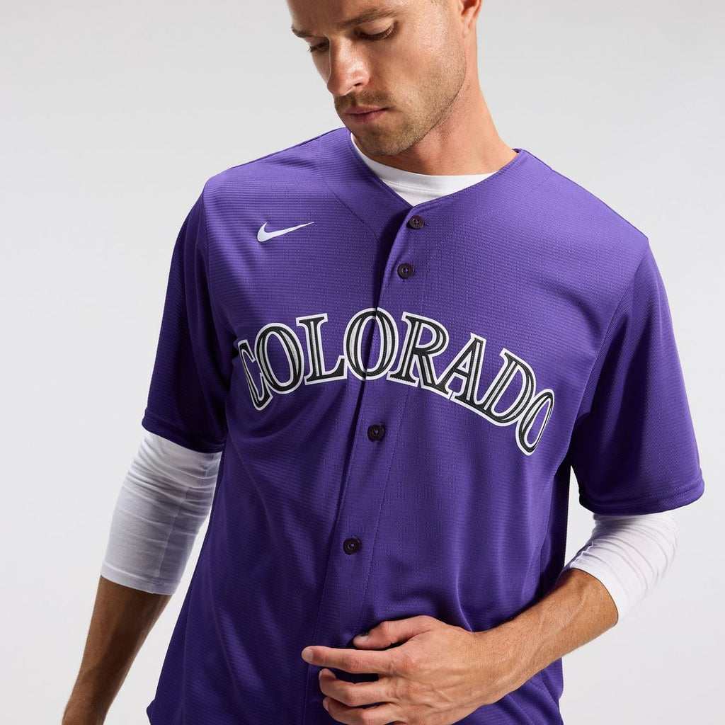 Colorado Rockies Nike Home Replica Team Baseball Jersey - White