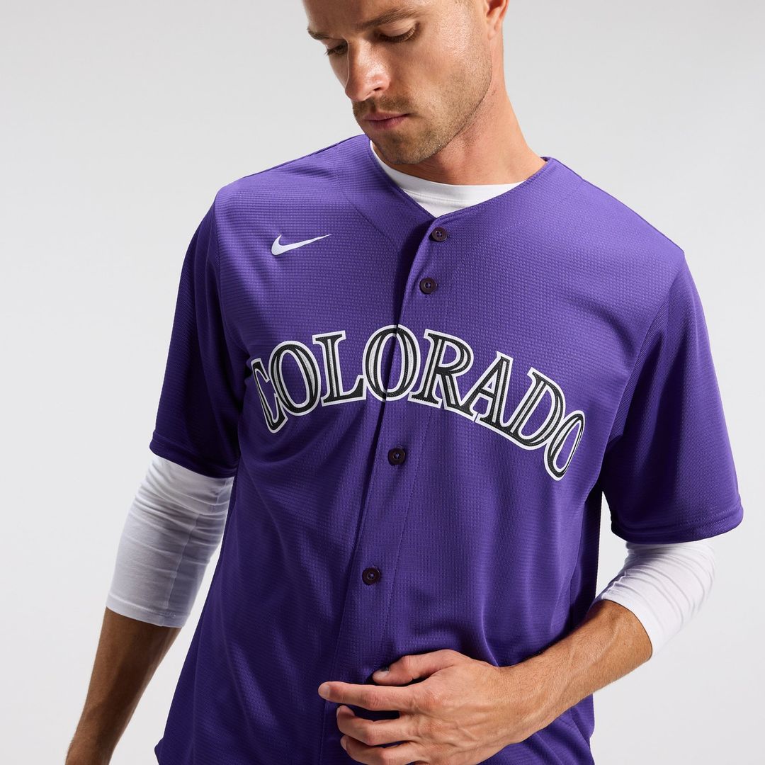 Colorado Rockies Nike Home Replica Team Baseball Jersey - White