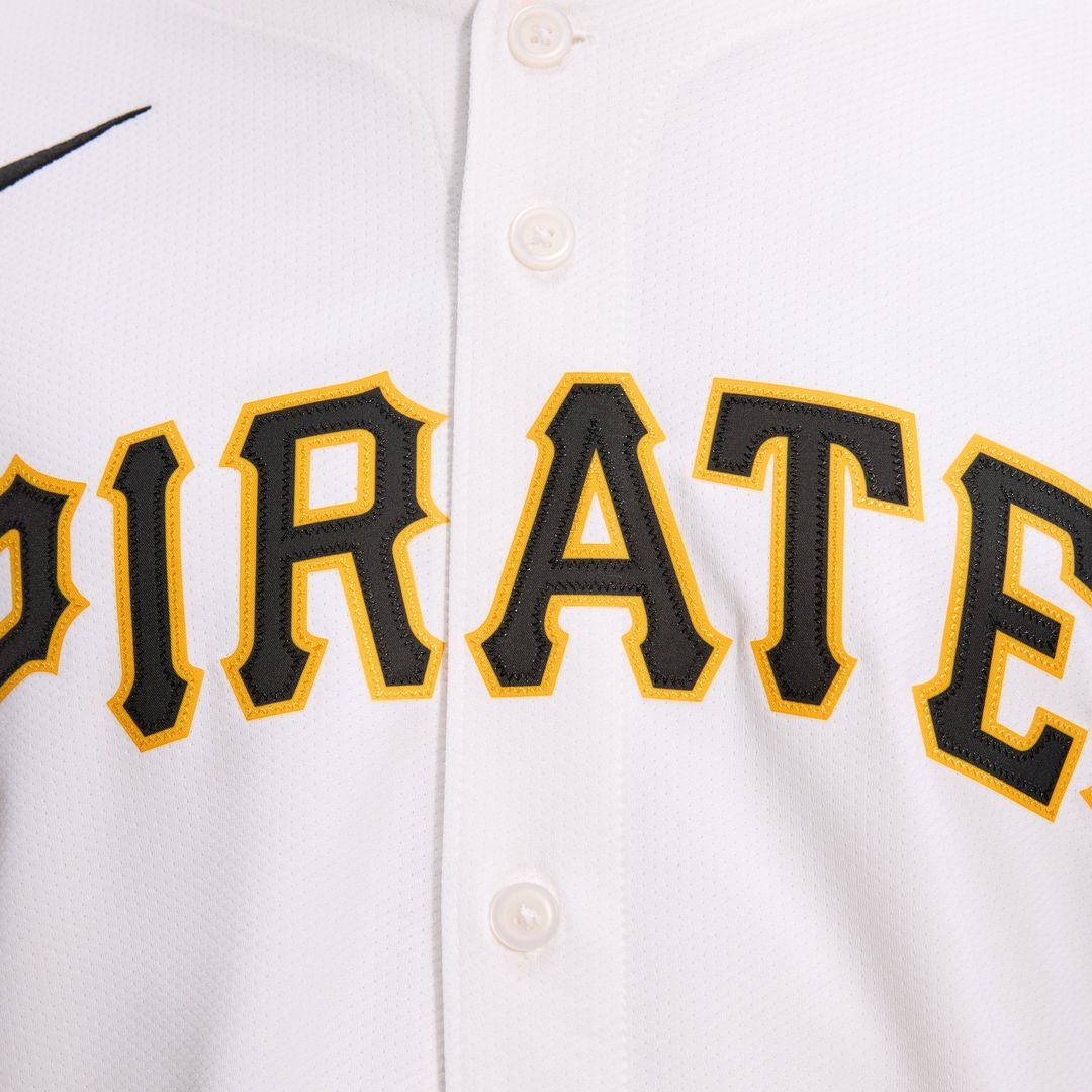 Pittsburgh Pirates Nike Home Limited Baseball Jersey - White
