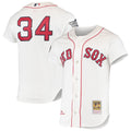 Boston Red Sox Mitchell & Ness David Ortiz 2004 Cooperstown Collection Home Authentic Baseball Jersey - White